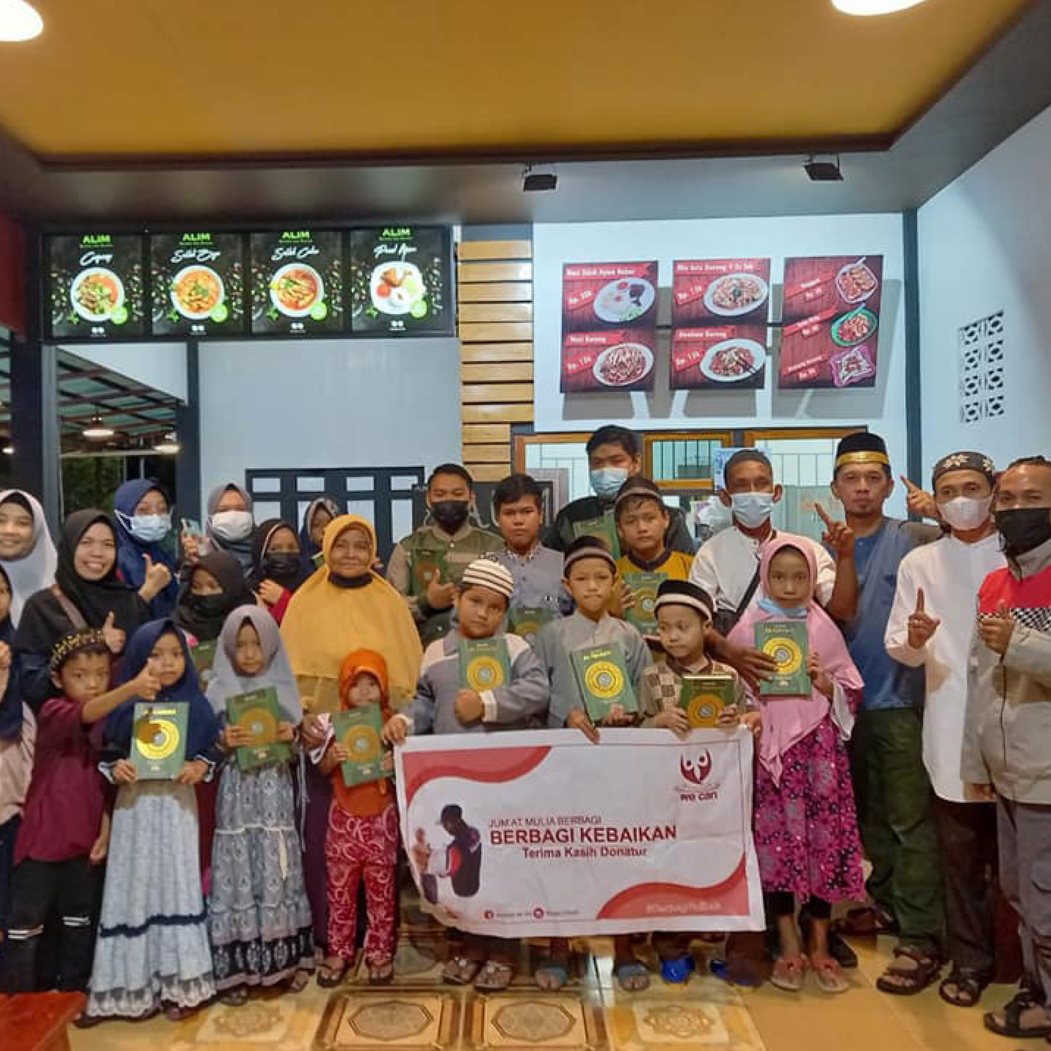 Berbagi Santunan Yatim dan Dhuafa